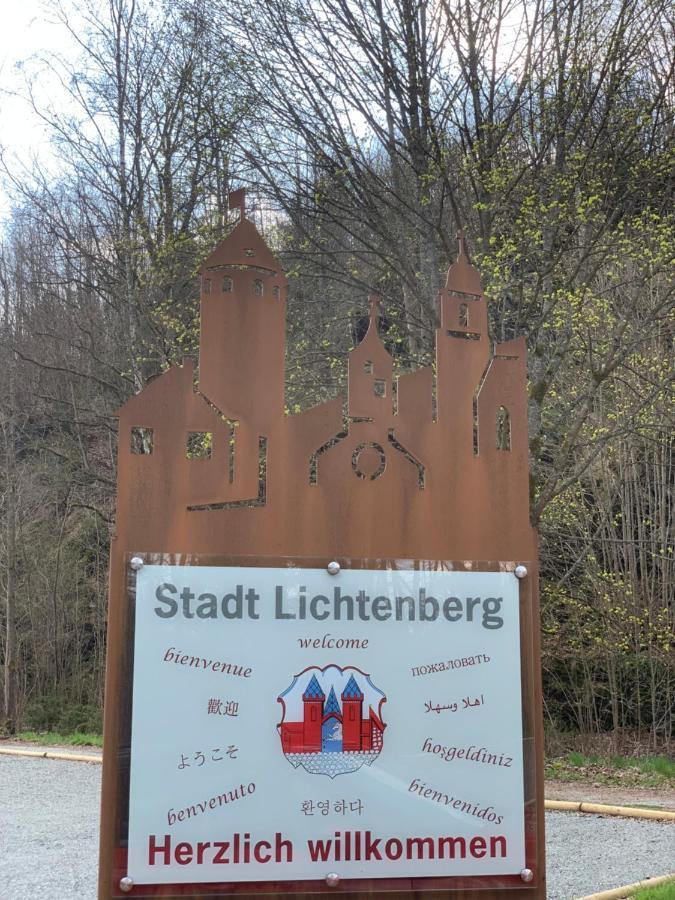 Ferienwohnung Sternenhimmel Lichtenberg  Dış mekan fotoğraf